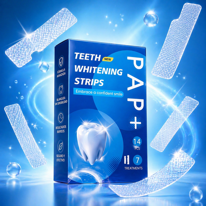 BlancSmile Pro™ – Tiras Blanqueadoras Dentales