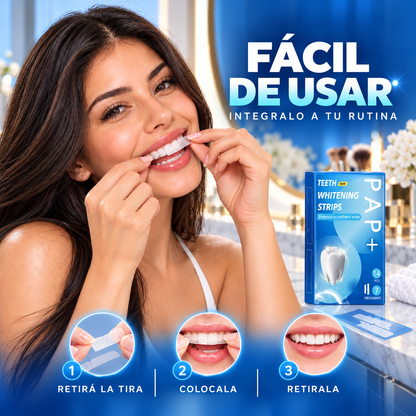 BlancSmile Pro - Tiras Blanqueadoras Dentales